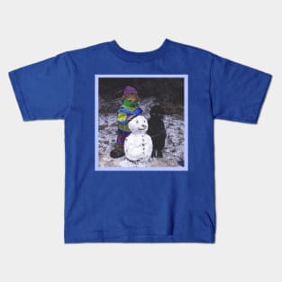 snowman Kids T-Shirt